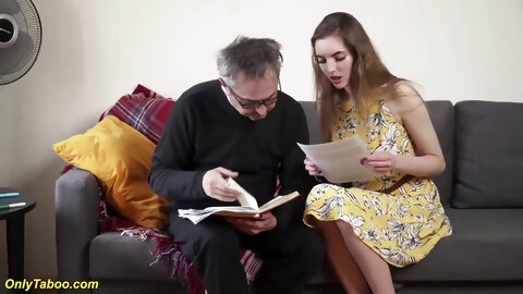 skinny teen rough fucked by Stepdad